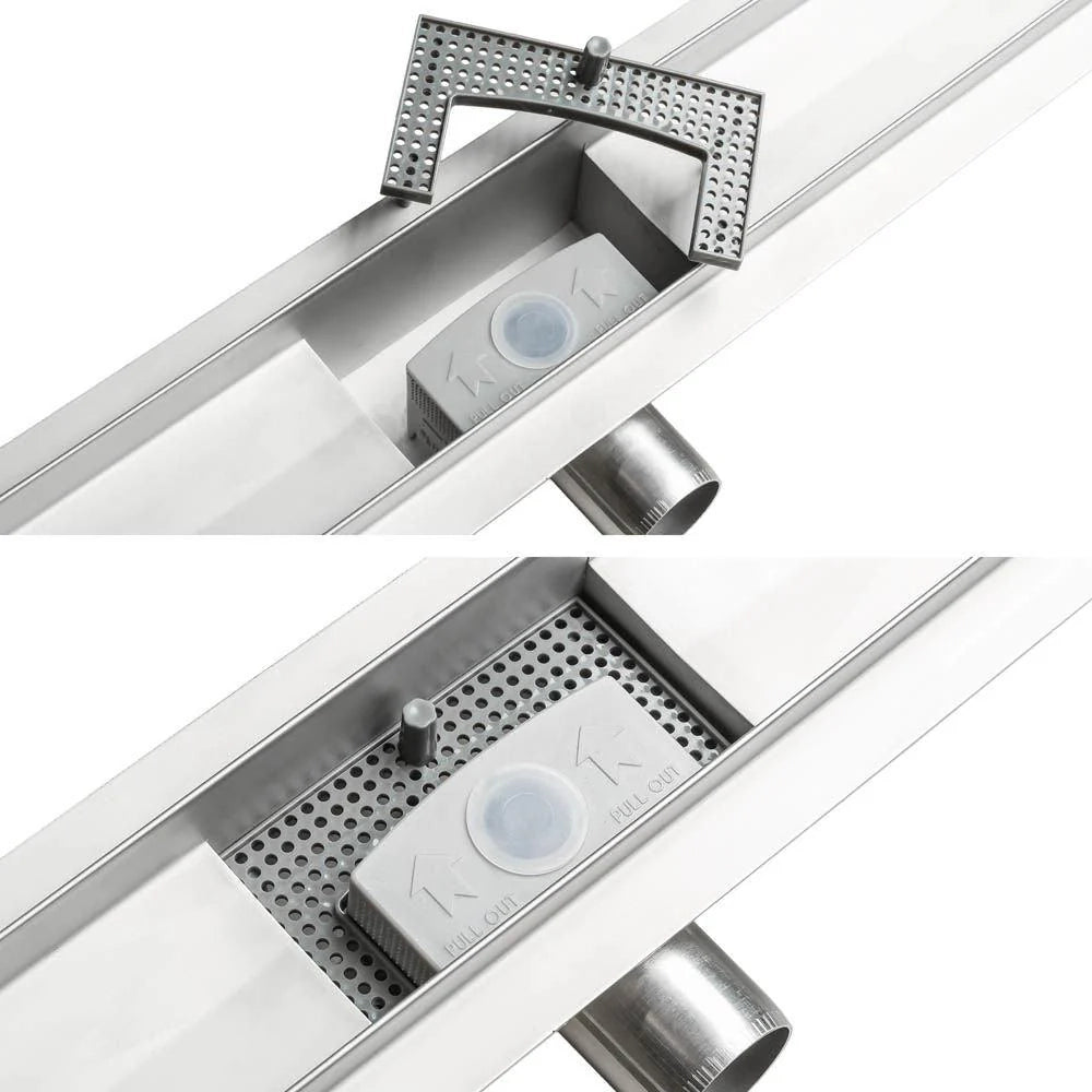 Scarico doccia per bagno di design 90 cm 2308010