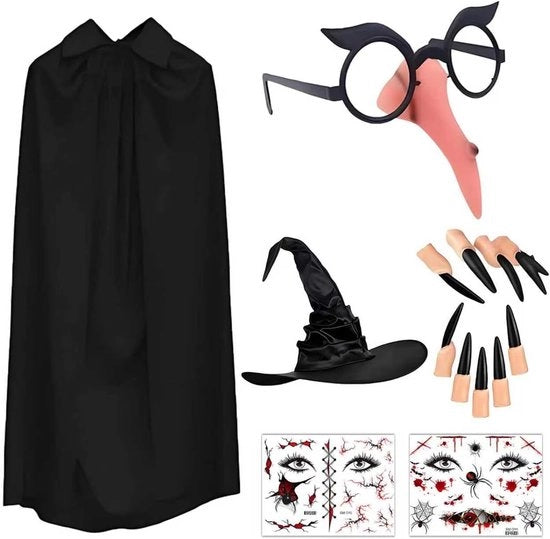 Protesi nasale per Halloween - Accessorio per feste e carnevali - Protesi nasale per mostri - Accessori per travestimenti - Adulti e bambini