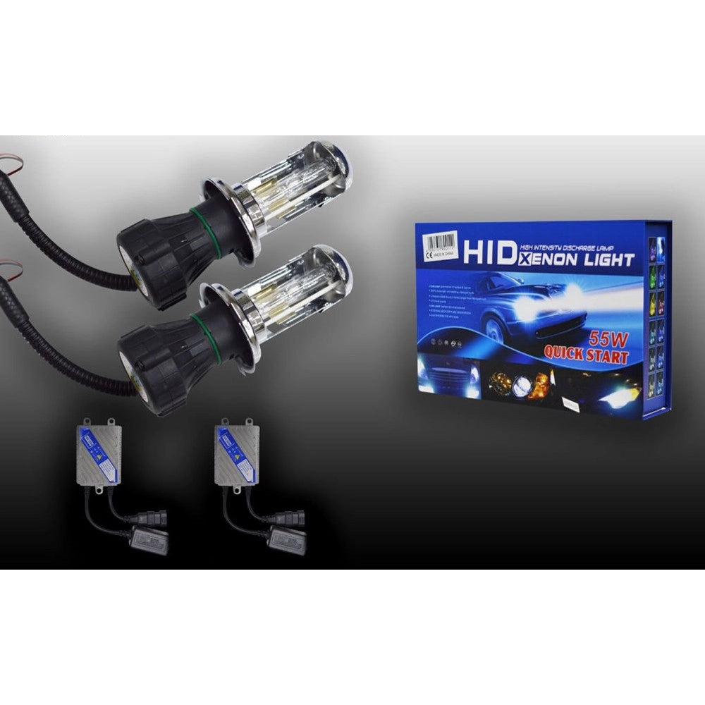 Trade Shop - Kit Lampadine Xeno H4 55w Hid Lampada Fari Luci Per Auto Centraline Kit-55w-h4-3 -