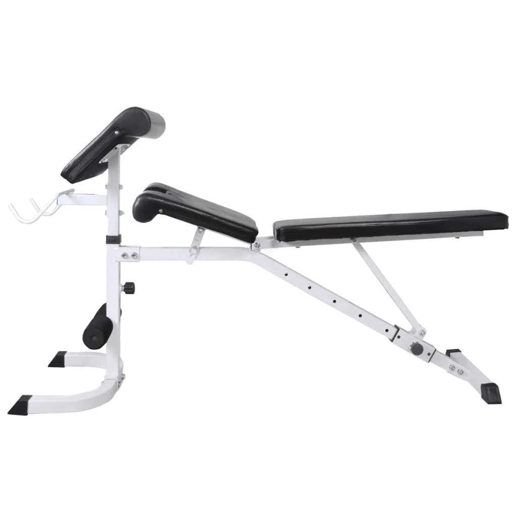 Panca Multifunzione con Rack Bilanciere e Set Manubri 90 kg cod mxl 58131