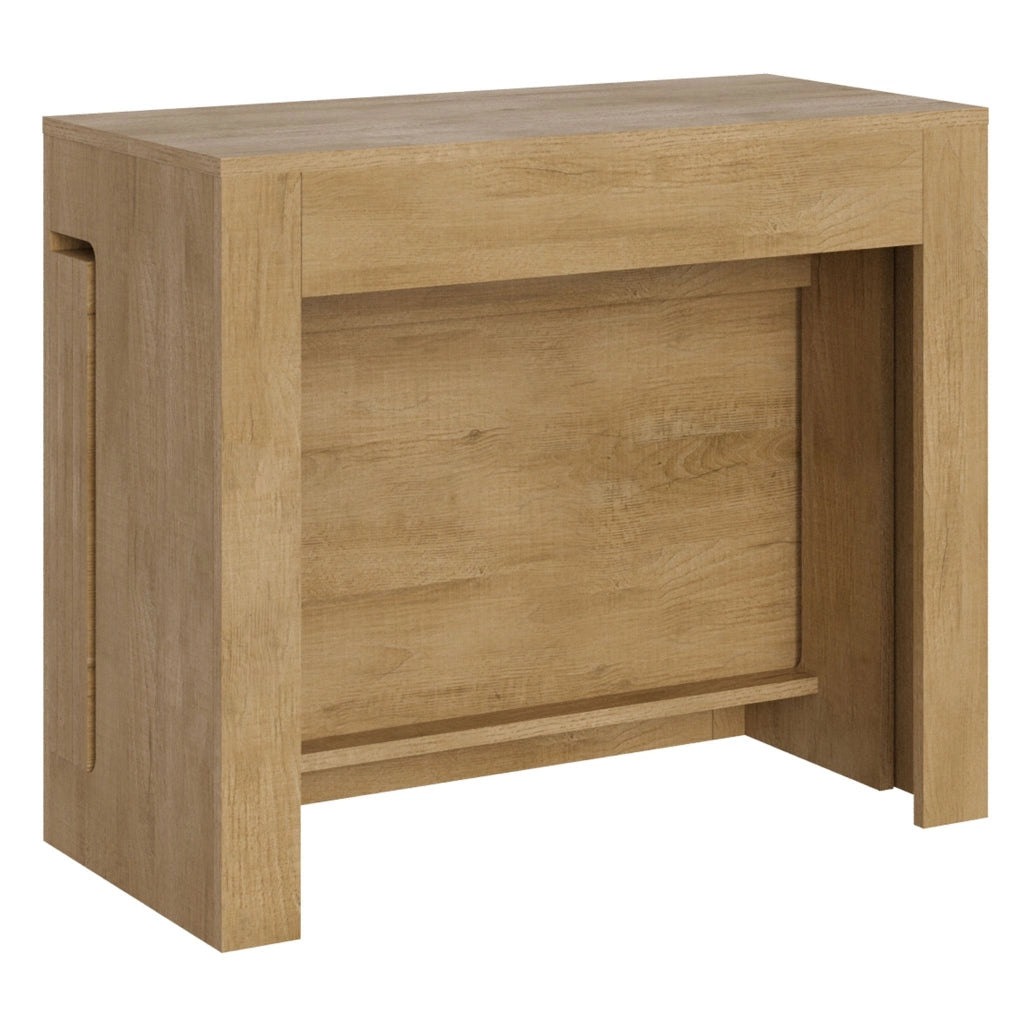 Consolle Tavolo Allungabile 90-302x42x75 cm Evolve Quercia Natura
