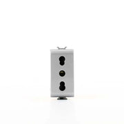 GW14203 Presa 250V Ac 2P+T 16A 1 Modulo Titanio