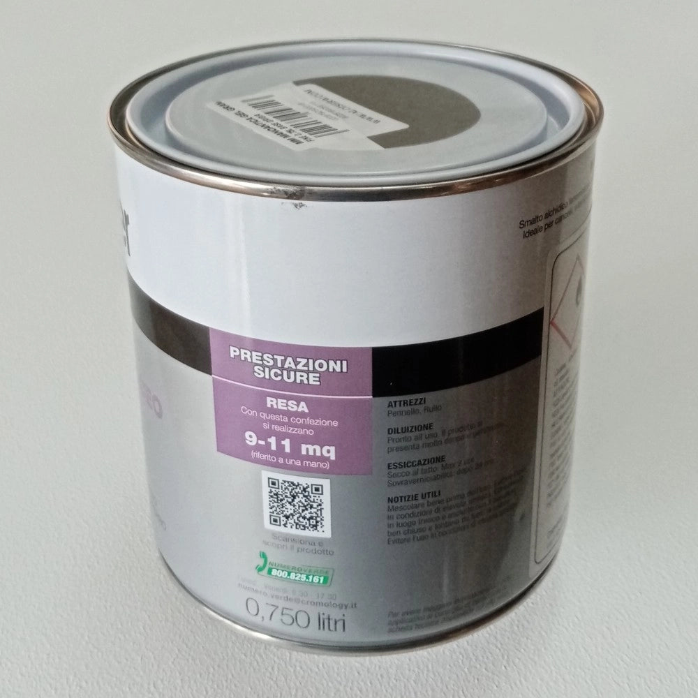 Manoantica gel grana fine 750ml smalto ferro micaceo in varie colorazioni, colori manoantica verde marino