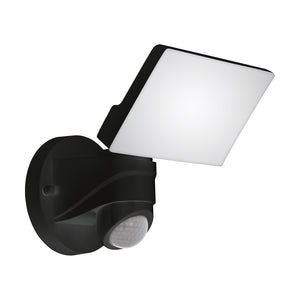 Applique Esterno Moderna Pagino Policarbonato Nero Led