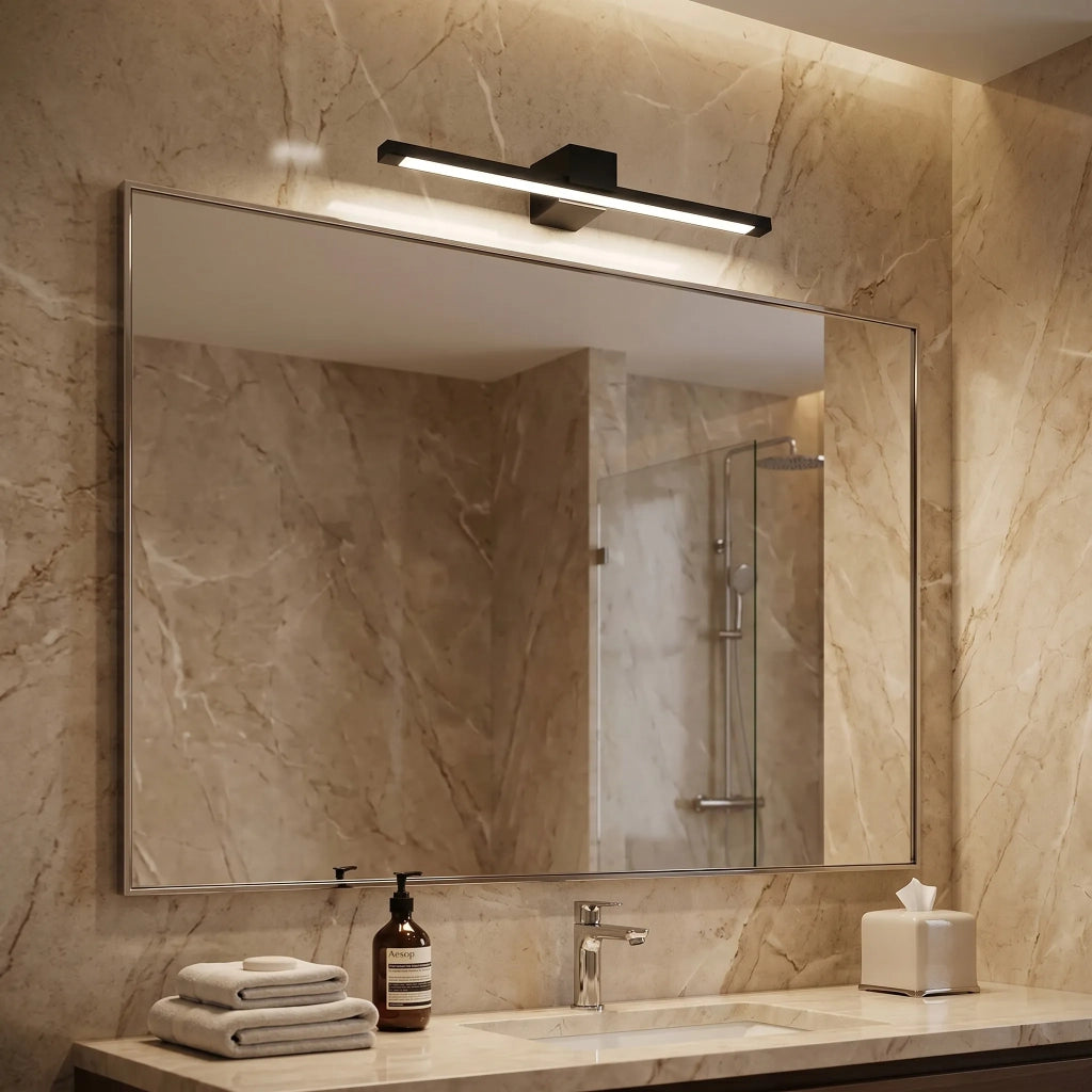 Applique Da Bagno Led Swe049-1w 40 Cm Black