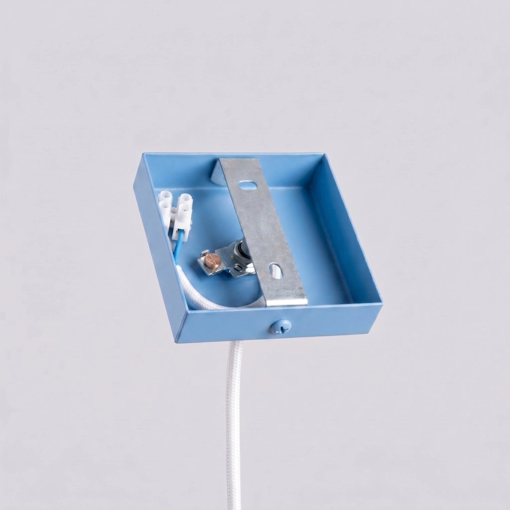 Lampada a sospensione PASTELO 1 azzurro