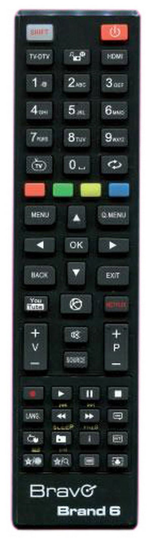 telecomando tv bravo brand 6 telefunken cod:ferx.98195