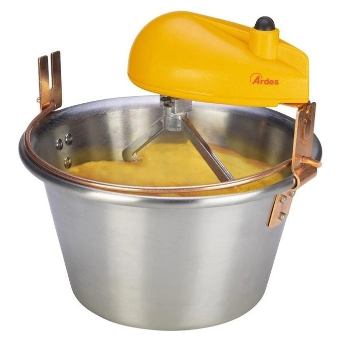 Ardes AR2481 sbattitore Sbattitore con base 15 W Rame, Stainless steel, Giallo