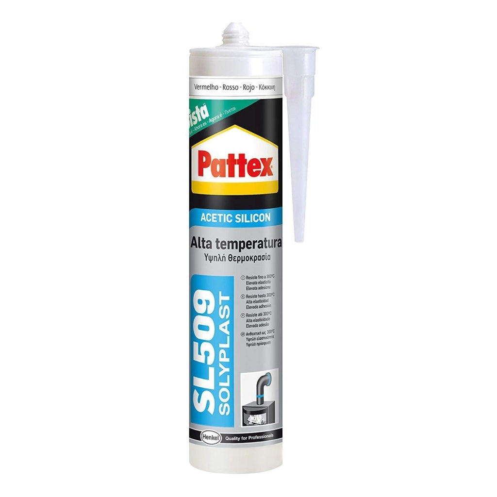 Silicone Pattex SL509 rosso 300Ml