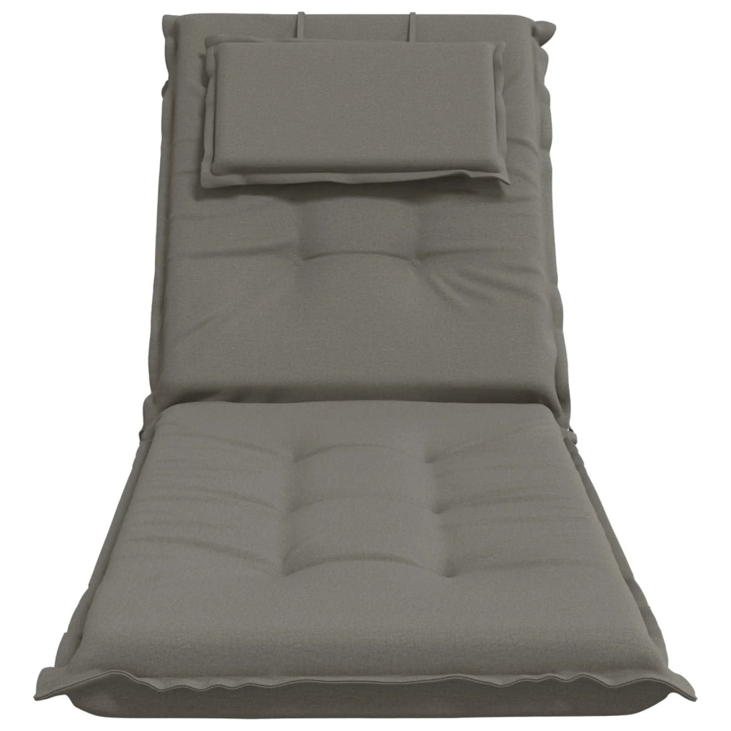 Cuscino per Lettino GEMERT 100% Poliestere Grigio 947524
