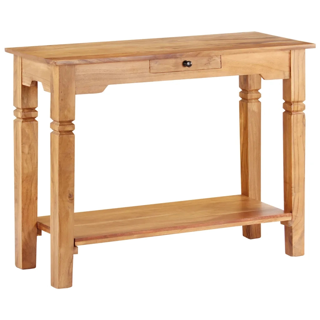 Tavolo Consolle | Tavolo d'Ingresso 100x40x76 cm in Legno Massello d'Acacia