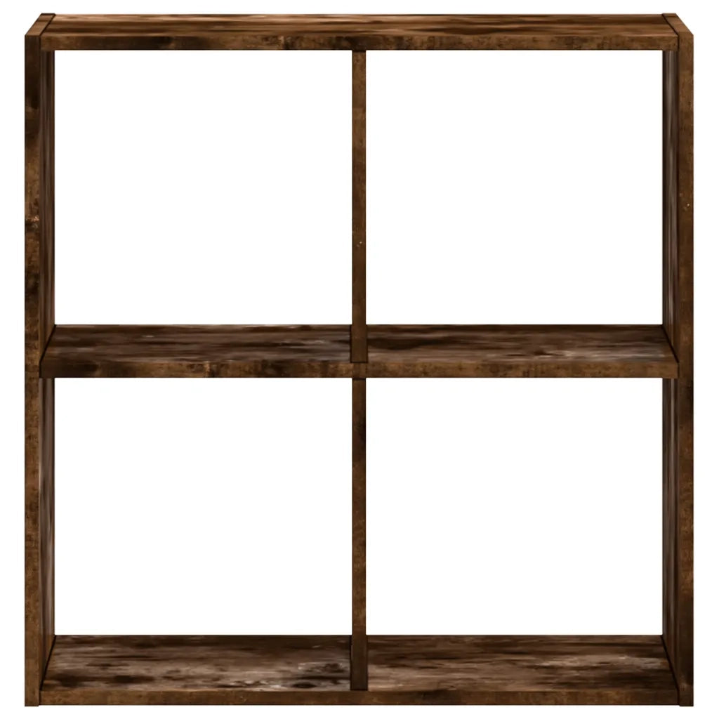 Libreria Rovere Fumo 68,5x32x68,5 cm in Legno Multistrato 852829