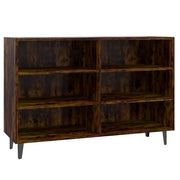 Credenza | Madia | Buffet da pranzo | Armadio da pranzo Rovere Fumo 103,5x35x70 cm in Truciolato
