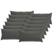 Federa 12 pcs HEERLEN Antracite 40 x 80 cm Poliestere 910008