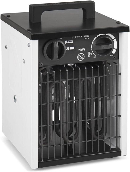Stufa elettrica con termostato e funzione di ventilazione