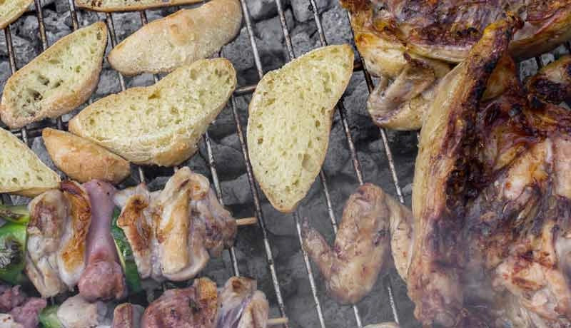 BARBECUE A CARBONELLA 'MEDIO' cm 45x30x85h