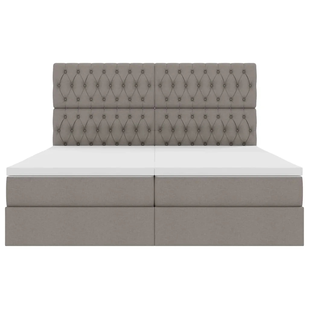 Letto con Contenitore Talpa 200 x 200 cm Pelle Sintetica 3372218