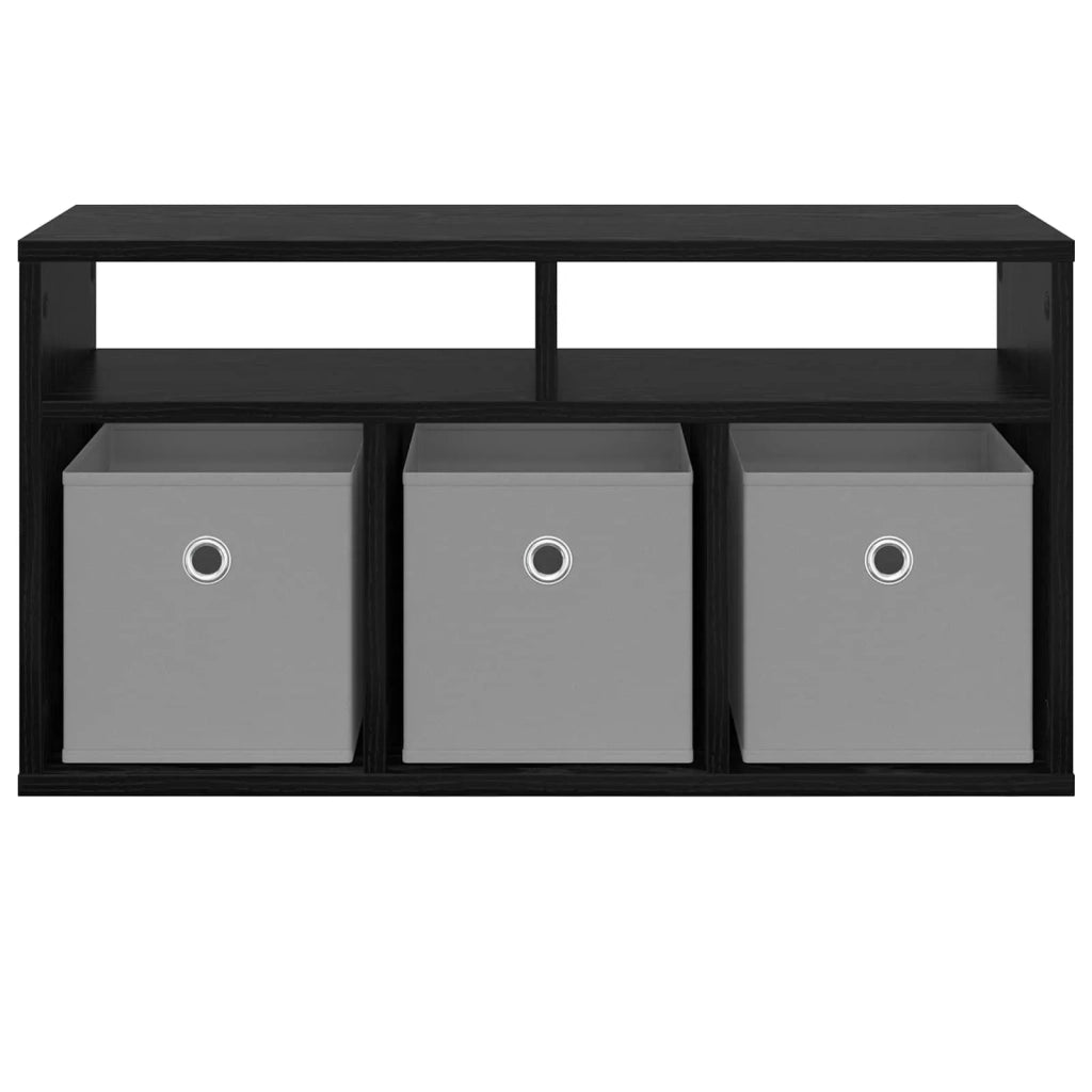 Lowboard con cassetto Rovere Nero 72 x 22,5 x 38 cm CFW9445957