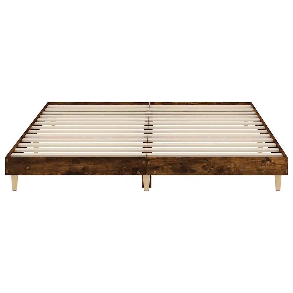 Giroletto senza Materasso Rovere Fumo 120x200 cm in Truciolato 832050