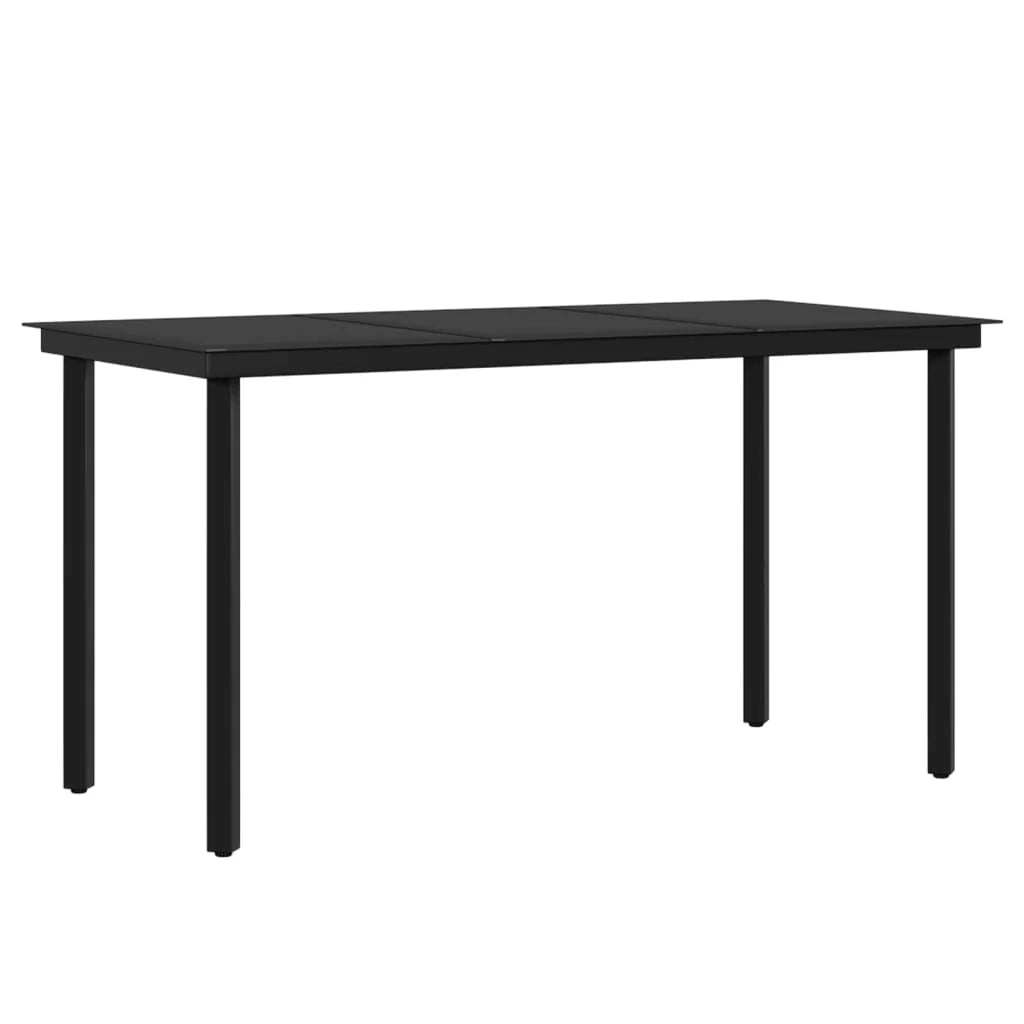 Set di mobili da pranzo da giardino da 5 pezzi con cuscini beige/nero 02_0014615