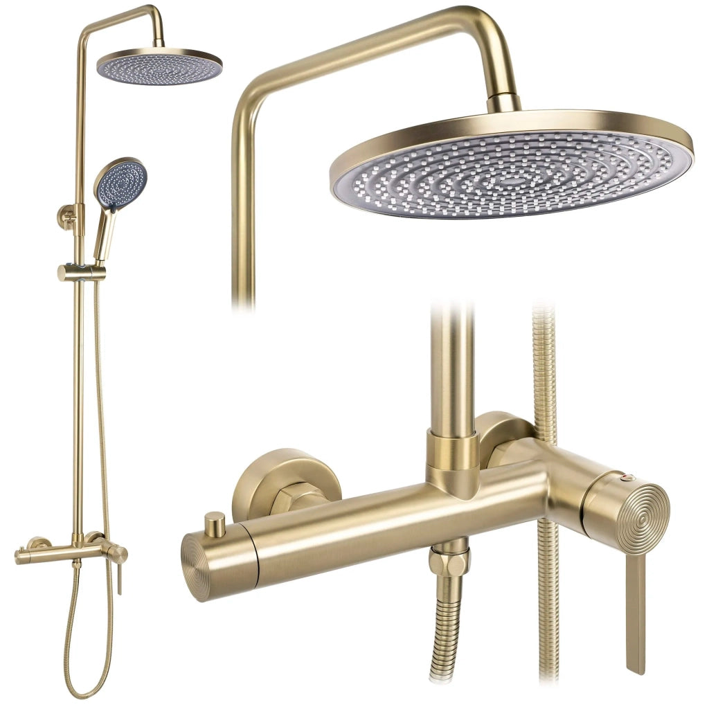 Set Doccia Rea Foster Brush Gold