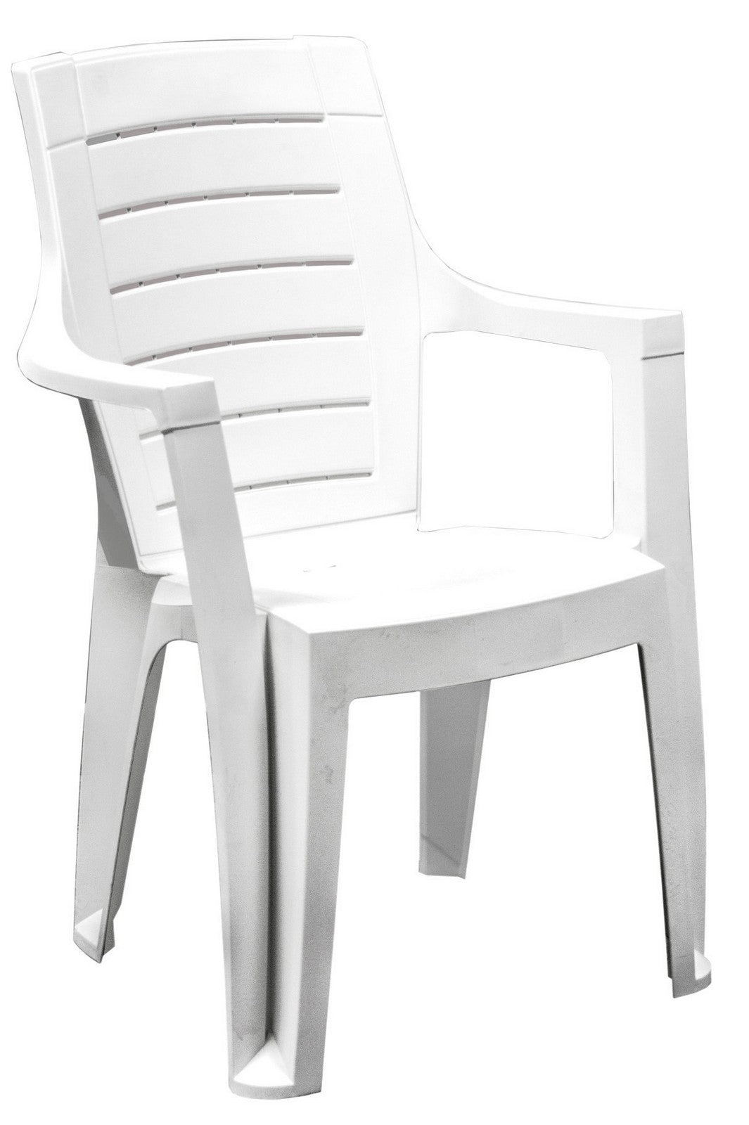 poltrona con braccioli 'cleopatra' bianca 60x56 h 89 cm cod:ferx.98202