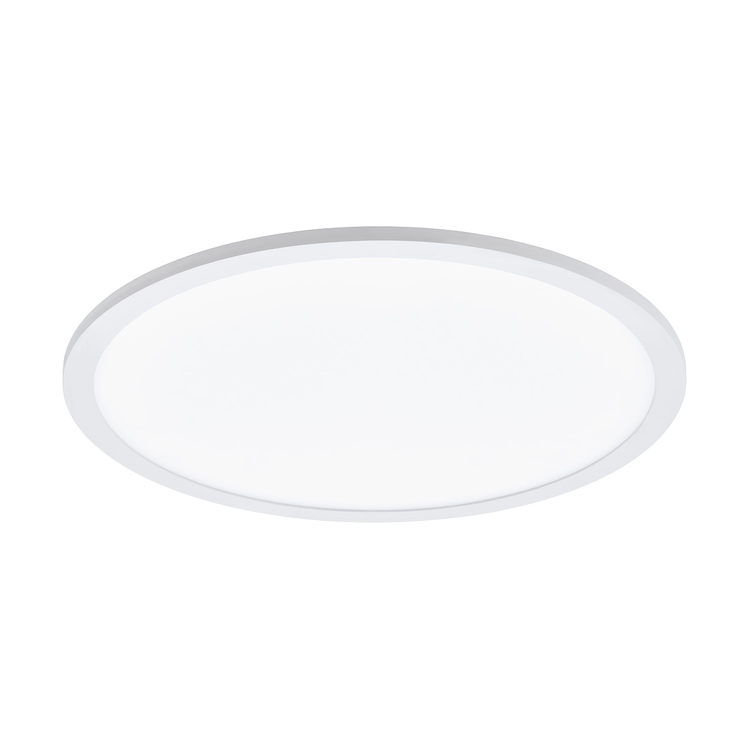 Plafoniera Moderna Sarsina-A Alluminio Bianco Luce Led Integrato 21,5W
