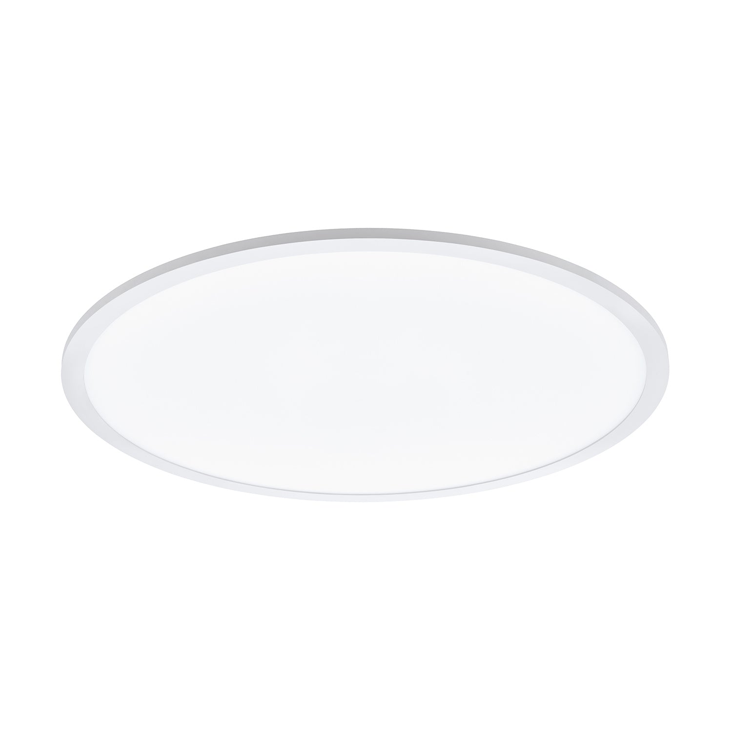 Plafoniera Moderna Sarsina-A Alluminio Bianco Luce Led Integrato 30W