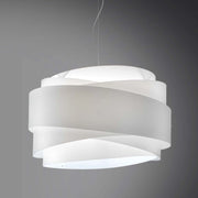 Lampadario a sospensione BEA cinque luci Bianco diametro 60x h38 cm