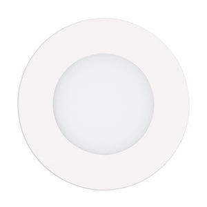 Faretto Ad Incasso Moderno Fueva A Alluminio Bianco Led Integrato 5W 2700 6500K