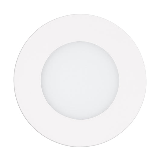 Faretto Ad Incasso Moderno Fueva A Alluminio Bianco Led Integrato 5W 2700 6500K