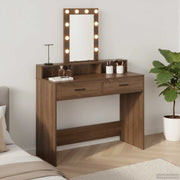 Tavolo da Trucco Marrone 100 x 41 x 140 cm Legno ingegnerizzato 865178