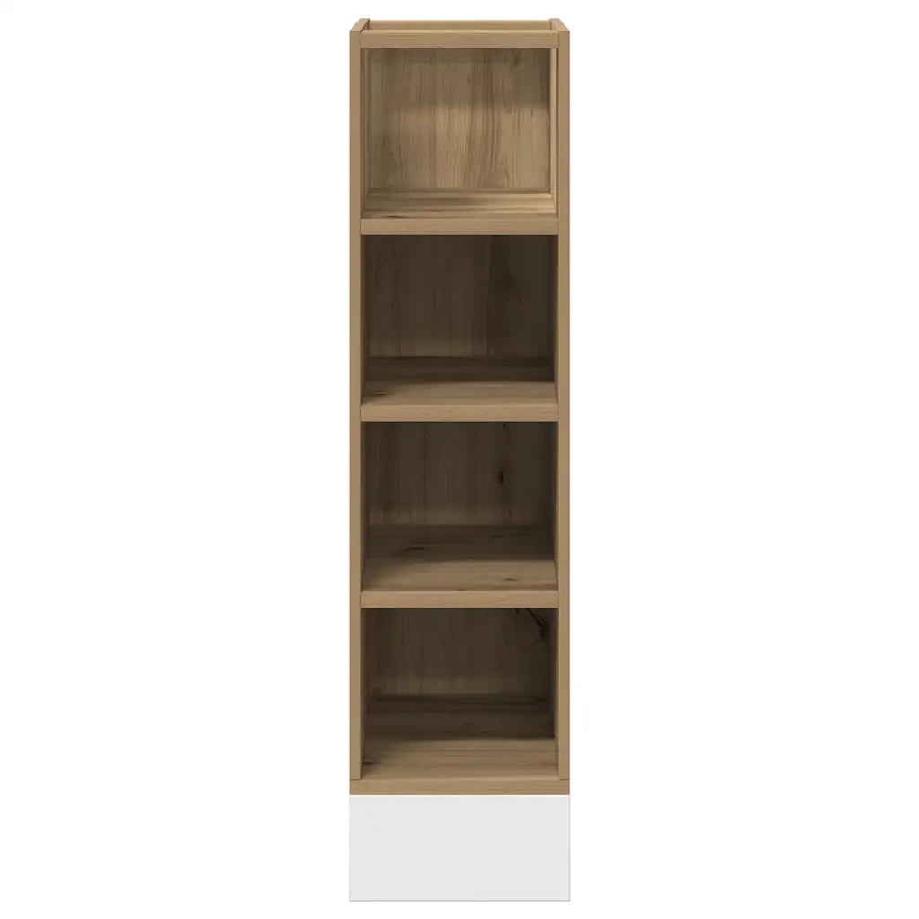 Armadio Inferiore Â“RigaÂ” Rovere Artigianale 20x44,5x81,5 cm