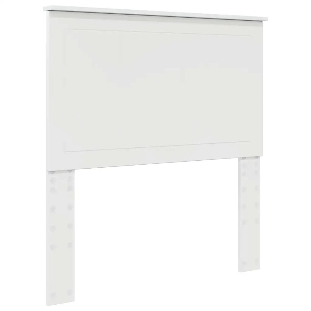 Testiera-Testata-Testiera Decorativa Bianco Lucido 90 cm Legno multistrato 763541