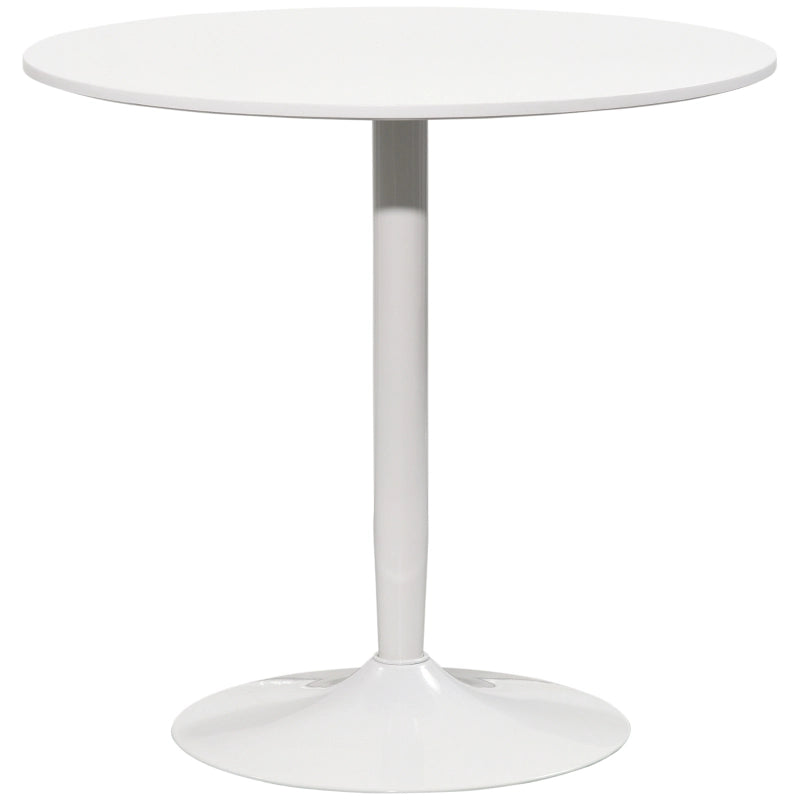 Tavolo da pranzo ?80x75 cm salvaspazio in MDF bianco