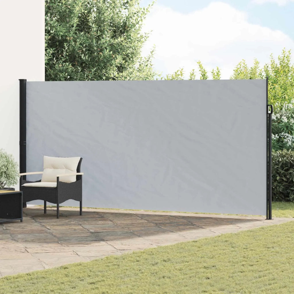 Tenda laterale retrattile Grigio 600 x 180 cm Poliestere 42035527