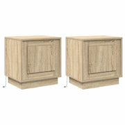 Set di 2 Comodini | Armadio da Notte | Mobiletto da notte Rovere Sonoma 44 x 34,5 x 45 cm
