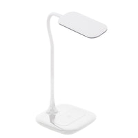Lampada Da Tavolo Moderna Masserie Policarbonato Bianco Luce Led Integrato 3,4W