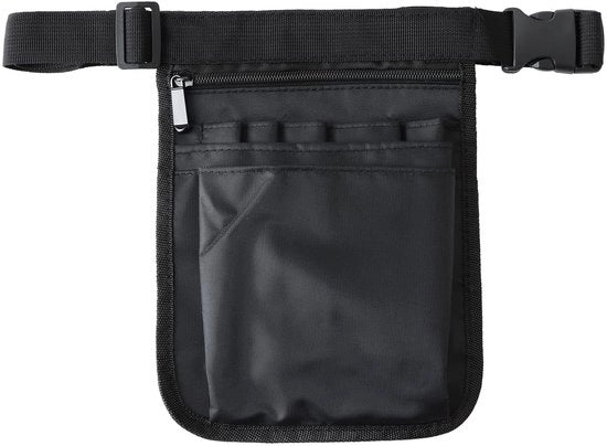 Tavola da infermiera Professionale Tavola da testa - Tavola da testa nera - Tessuto Oxford - Cintura regolabile - Leggero - Design ergonomico