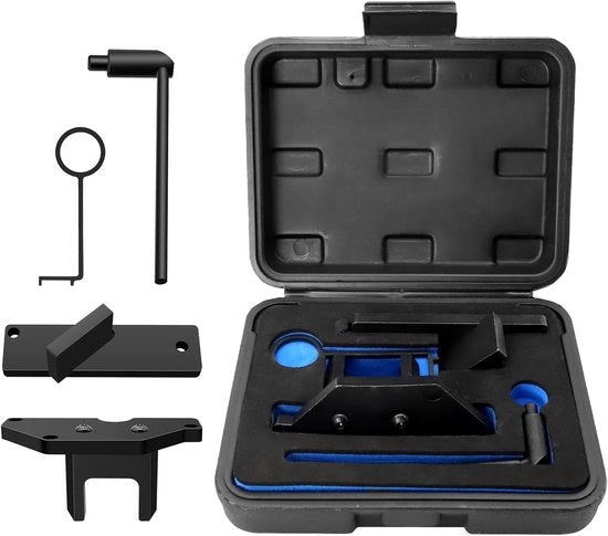 Strumento di regolazione della cinghia per motore, strumento di prova della cinghia, regolatore della cinghia del motore - compatibile con PSA 1.0 1.2T - adatto per Citroen C1, C3, C4 e Peugeot 208, 2008, 308, 3008, 508, 5008