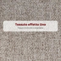 Set 2 Sgabelli da Bar con Schienale e Poggiapiedi, Rivestimento in Tessuto e Gambe in Acciaio, Grigio