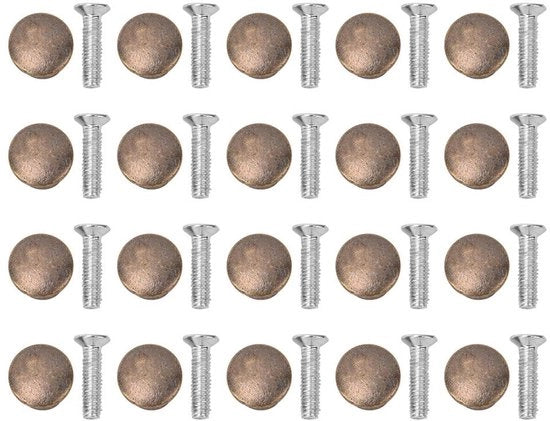 Pomelli di carreggiata Mini - Maniglia a forma di fungo - Pomo di design vintage - Materiale di alta qualità - Resistente allo shock - Progettazione elegante