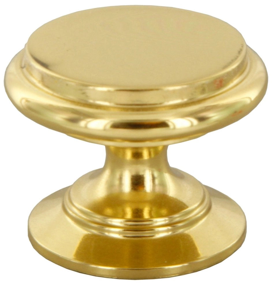 25pz cafim pomolo art. 2174 oro lucido misura b diametro 25 mm cod:ferx.18854