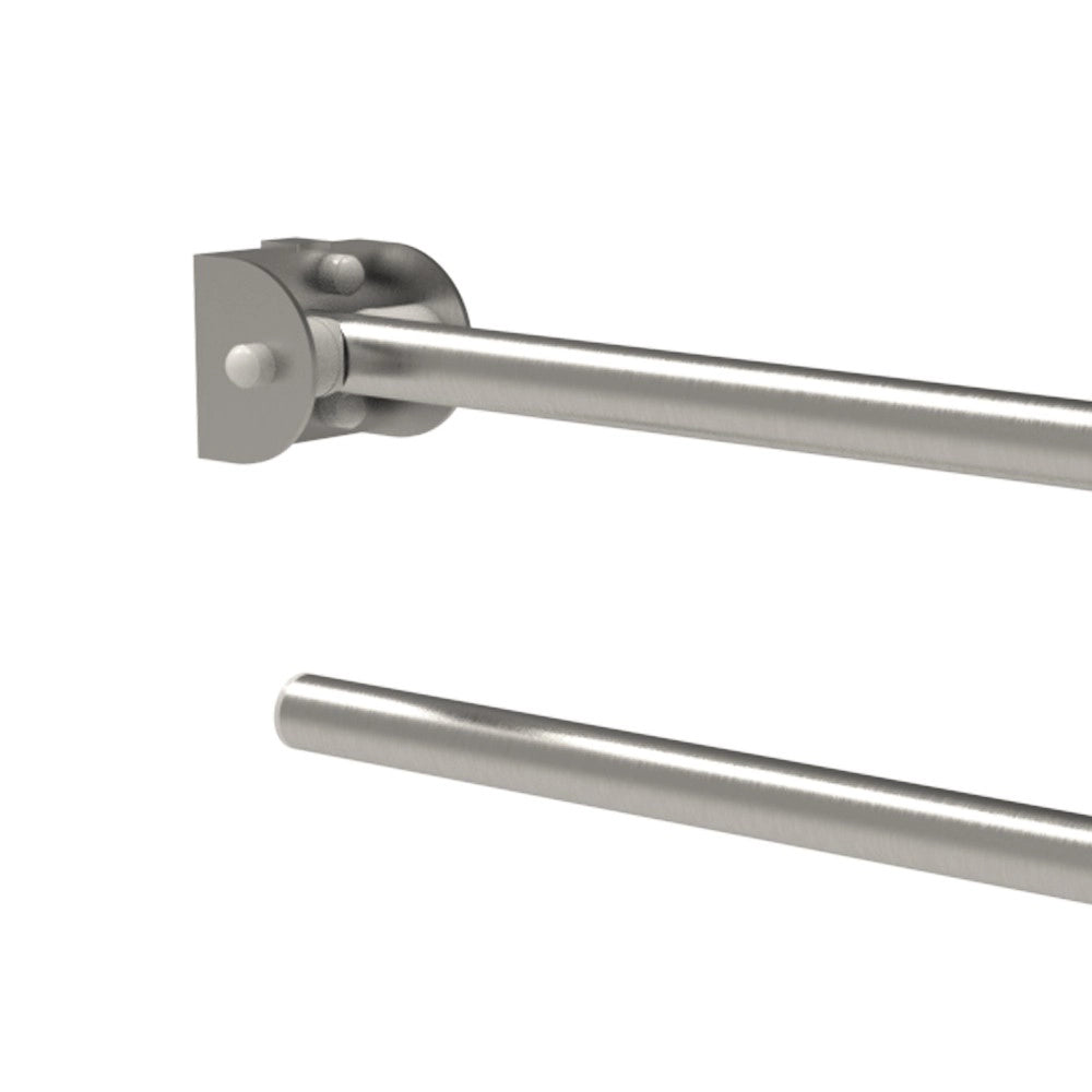 Barra maniglione ribaltabile cm 80 inox satinato
