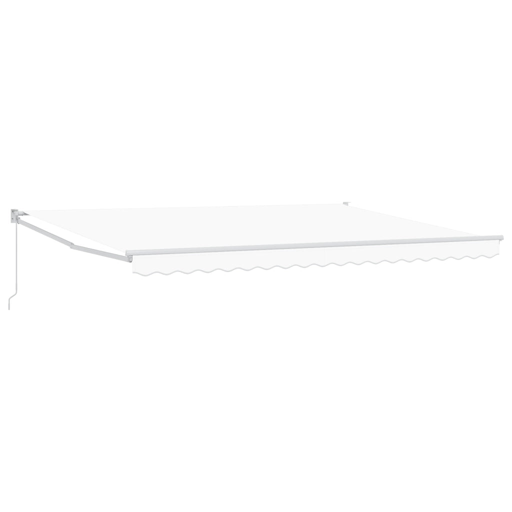 Tenda Retrattile Manuale Bianco 450x300 cm