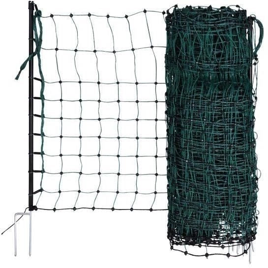 RabbitNet - KERBL - 50 m - 65 cm - Doppia punta - Verde