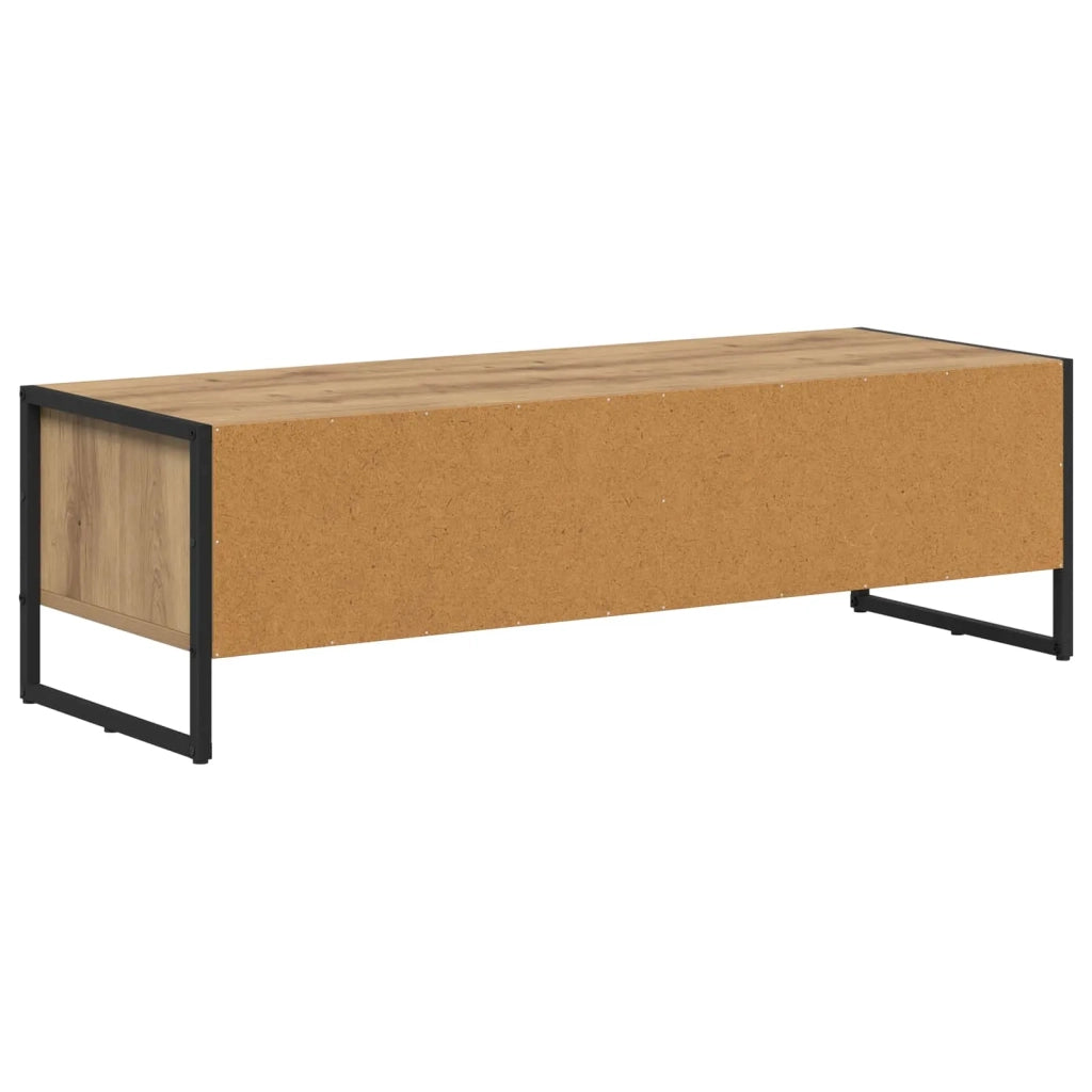 Mobile TV-Credenza per TV-Console TV Rovere Artigianale 100 x 36.5 x 30.5 cm