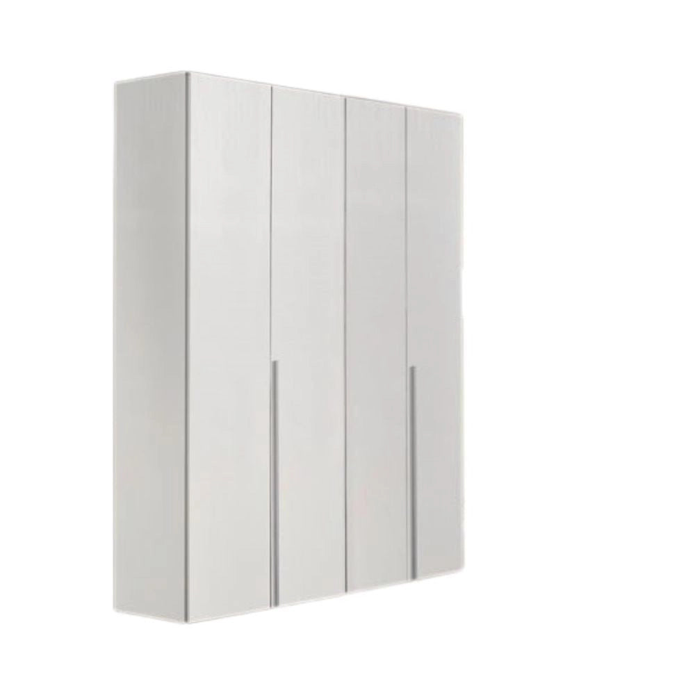 Armadio 4 ante bianco larice Urano 161x55x240H