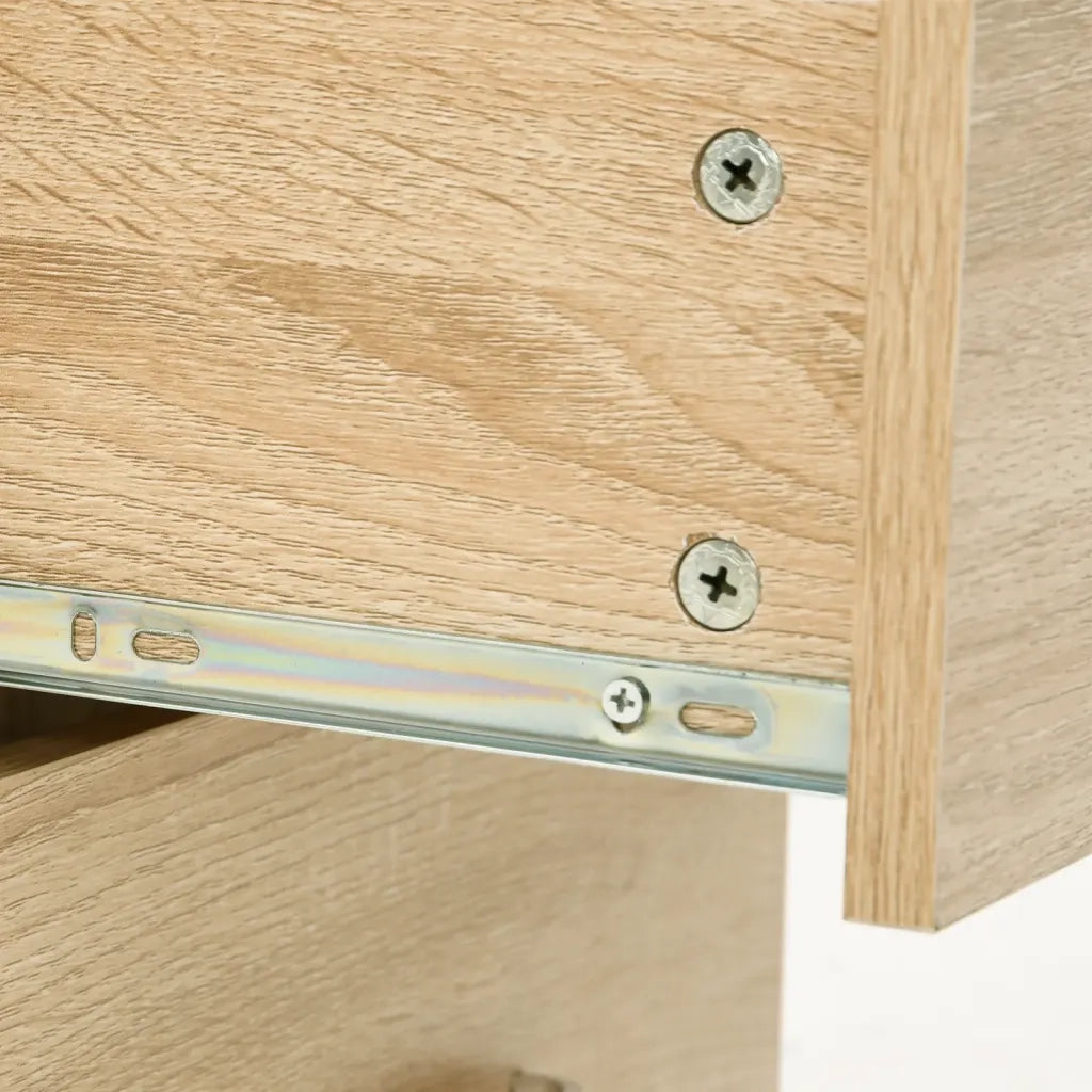 Set Mobili da Bagno | Armadio da bagno 5 pz Rovere in Legno Multistrato