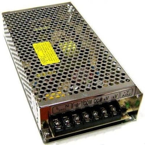 ALIMENTATORE TRASFORMATORE STABILIZZATO SWITCH TRIMMER 220V-12V 10A